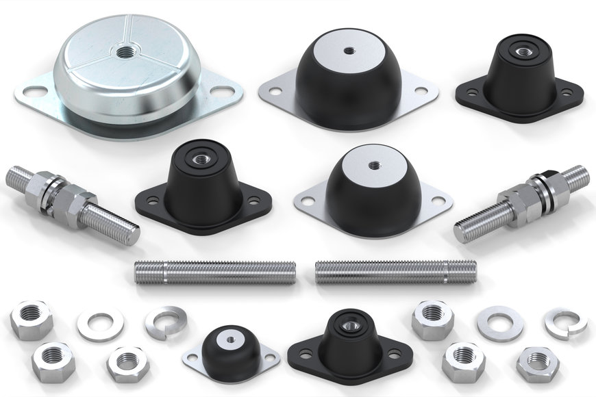 Anti vibration mount installation kits speed up specification and installation